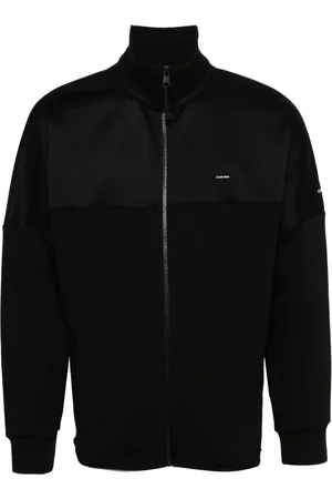 Calvin Klein Heren, Sweatshirts & Hoodies, Zwart, Maat: XL Katoen
