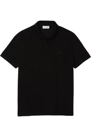 Lacoste Heren, Tops, Zwart, Maat: S Piqué