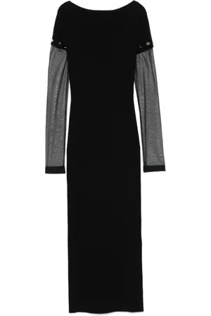 Sportmax Dames, Jurken, Zwart, Maat: S
