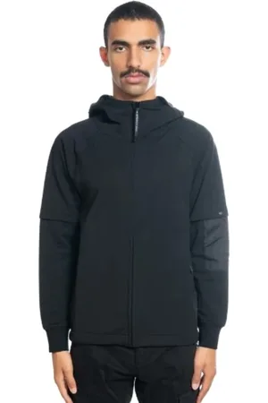 C.P. Company Heren, Sweatshirts & Hoodies, Blauw, Maat: S Katoen