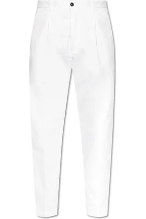 Dsquared2 Heren, Broeken, Wit, Maat: XS Katoen
