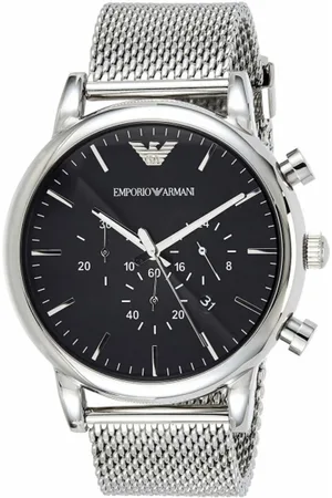 Emporio Armani Heren, Accessoires, Grijs, Maat: ONE Size