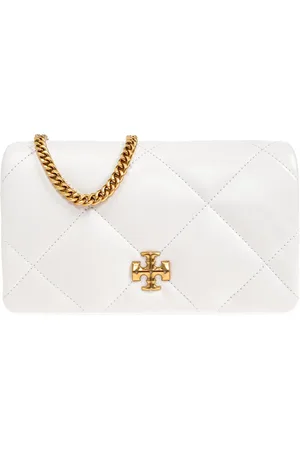 Tory Burch Dames, Accessoires, Wit, Maat: ONE Size Leer
