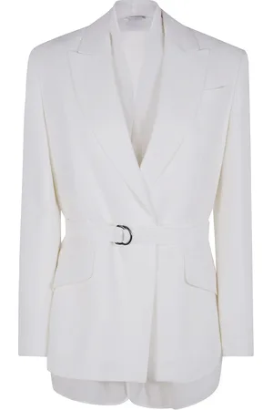 Brunello Cucinelli Dames, Jassen, Wit, Maat: S Wol