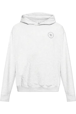 Sporty & Rich Heren, Sweatshirts & Hoodies, Grijs, Maat: L Katoen