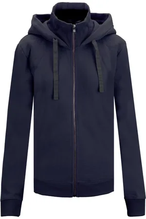 Colmar Dames, Sweatshirts & Hoodies, Blauw, Maat: XL Katoen