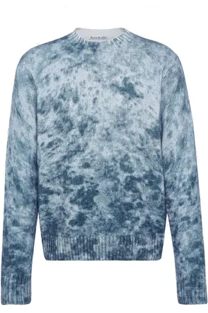 Acne Studios Heren, Truien, Blauw, Maat: 2XL Katoen