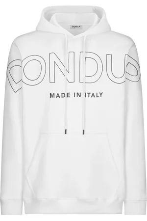Dondup Heren, Sweatshirts & Hoodies, Wit, Maat: M Katoen
