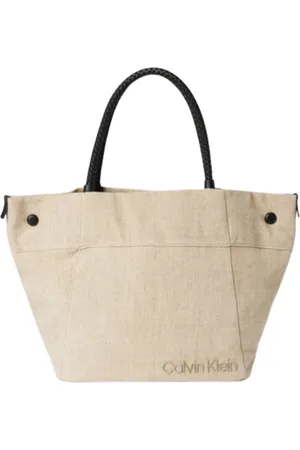 Calvin Klein Dames, Tassen, , Maat: ONE Size Linnen