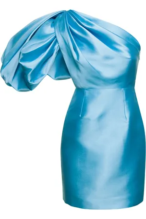 Solace Dames, Jurken, Blauw, Maat: M Poliester