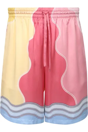 Casablanca Heren, Korte broeken, Roze, Maat: XS Satijn
