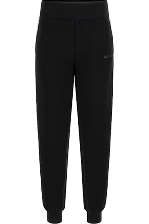 Guess Dames, Broeken, Zwart, Maat: S Katoen