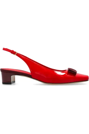 Salvatore Ferragamo Dames, Schoenen, Rood, Maat: 36 1/2 EU