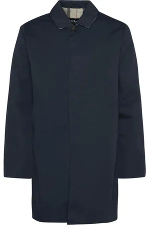 Barbour Heren, Mantels, Blauw, Maat: L Leer