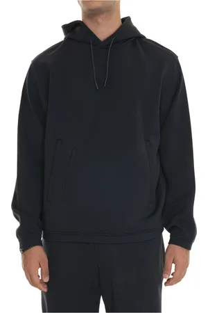 Emporio Armani Heren, Sweatshirts & Hoodies, Blauw, Maat: L Katoen