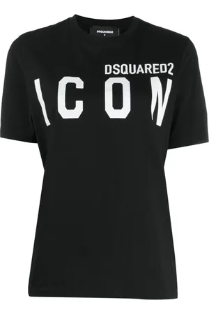 Dsquared2 Dames, Tops, Zwart, Maat: S