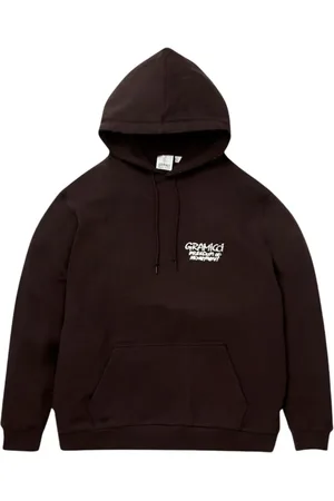 Gramicci Heren, Sweatshirts & Hoodies, Bruin, Maat: XL Katoen