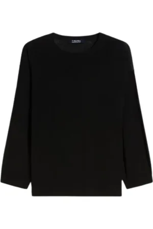 Max Mara Dames, Tops, Zwart, Maat: XS Wol