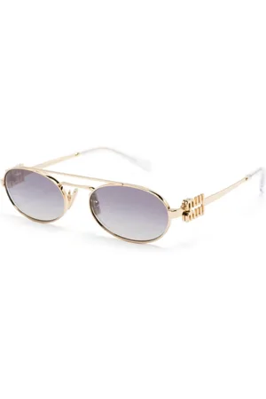 Miu Miu Dames, Accessoires, Geel, Maat: 53 MM Polyamide