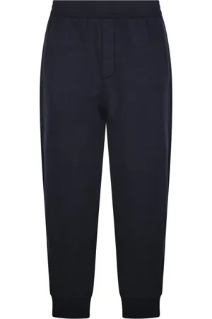 Emporio Armani Heren, Broeken, Blauw, Maat: M Katoen