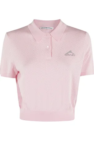 Alexander Wang Dames, Tops, Roze, Maat: M Viscose