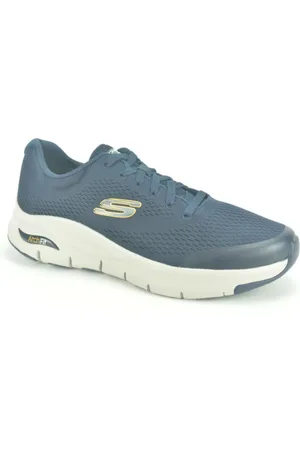 Skechers Heren, Schoenen, Blauw, Maat: 39 EU
