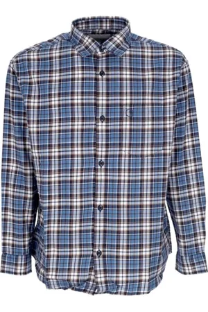 Carhartt Heren, Overhemden, Blauw, Maat: XL Katoen