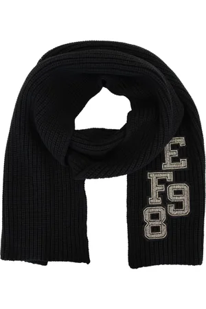 Elisabetta Franchi Dames, Accessoires, Zwart, Maat: ONE Size Wol