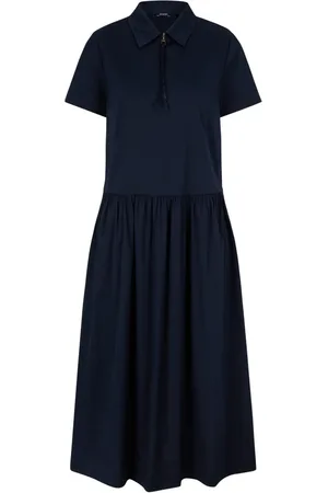 JOOP! Dames, Jurken, Blauw, Maat: L Katoen