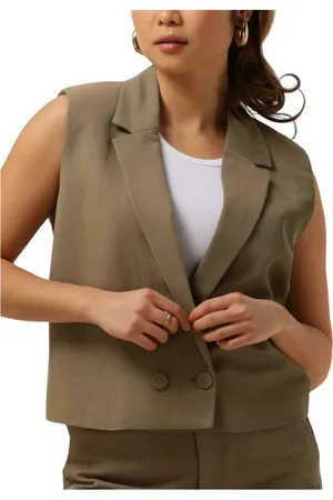 My Essential Wardrobe Dames, Jassen, Groen, Maat: 2XL