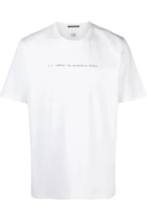 C.P. Company Heren, Tops, Wit, Maat: XL