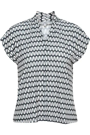 &Co Woman Dames, Blouses & Shirts, Zwart, Maat: S Jersey