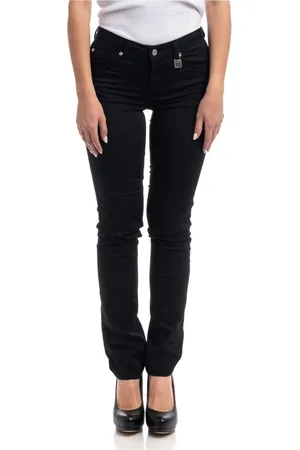 Liu Jo Dames, Jeans, Zwart, Maat: W32 Katoen