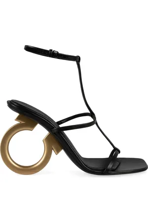 Salvatore Ferragamo Dames, Schoenen, Zwart, Maat: 37 1/2 EU