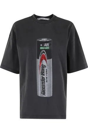 Alexander Wang Dames, Tops, Zwart, Maat: 2XS Katoen