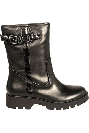 Guess Dames, Schoenen, Zwart, Maat: 35 EU Leer