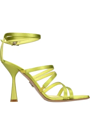 SERGIO LEVANTESI Dames, Schoenen, Groen, Maat: 38 EU Satijn