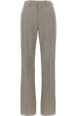 Marni Dames, Broeken, Veelkleurig, Maat: 2XS Wol
