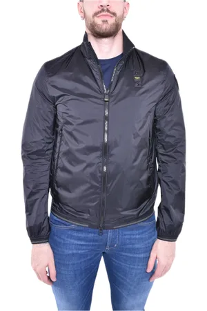 Blauer Heren, Jassen, Zwart, Maat: XL Suède