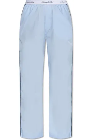 Sporty & Rich Heren, Nachtkleding & Lounge, Blauw, Maat: XL Katoen