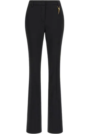 Roberto Cavalli Dames, Broeken, Zwart, Maat: S