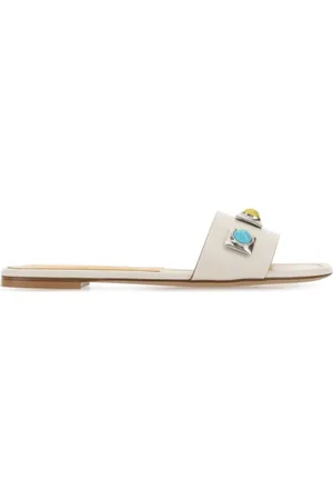 Etro Dames, Schoenen, Wit, Maat: 36 EU Leer