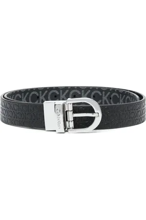 Calvin Klein Dames, Accessoires, Zwart, Maat: 80 CM Leer