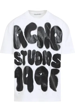 Acne Studios Heren, Tops, Wit, Maat: S Katoen