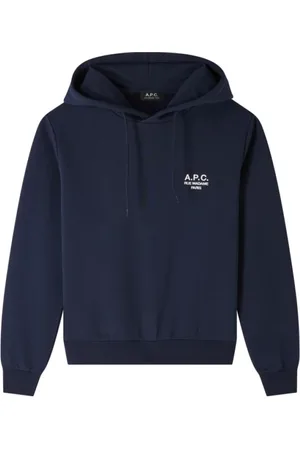 A.P.C. Dames, Sweatshirts & Hoodies, Blauw, Maat: XL Katoen