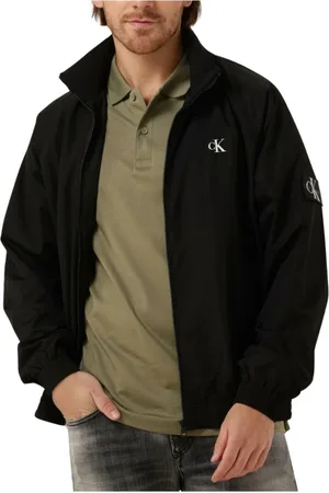 Calvin Klein Heren, Jassen, Zwart, Maat: XS Poliester