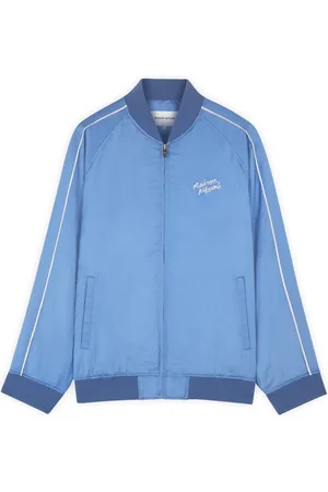 Maison Kitsuné Dames, Jassen, Blauw, Maat: S Viscose