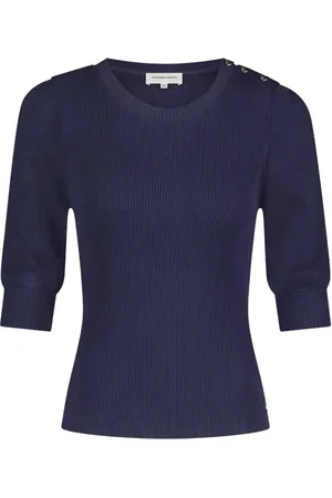 Fabienne Chapot Dames, Truien, Blauw, Maat: 2XL