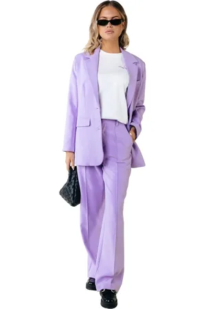 Colourful rebel Dames, Broeken, Paars, Maat: S Viscose
