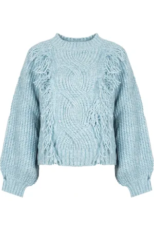 Silvian Heach Dames, Truien, Blauw, Maat: M Wol